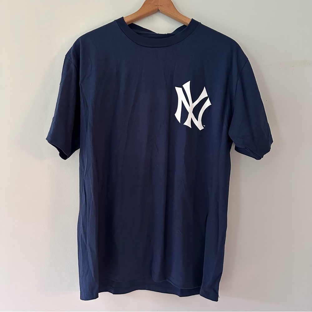 NY Yankees Babe Ruth Jersey Tee Majestic Cooperstown Limited Release Sz Large - Picture 4 of 8